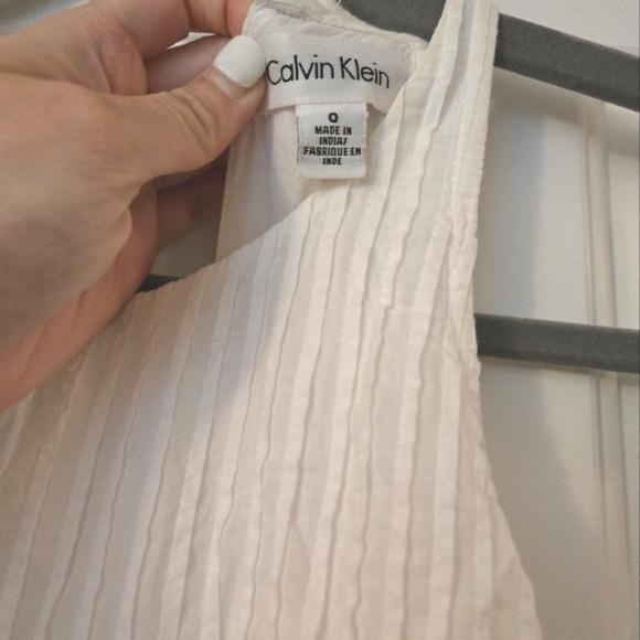 Calvin Klein White Midi Dress - Picture 3 of 3